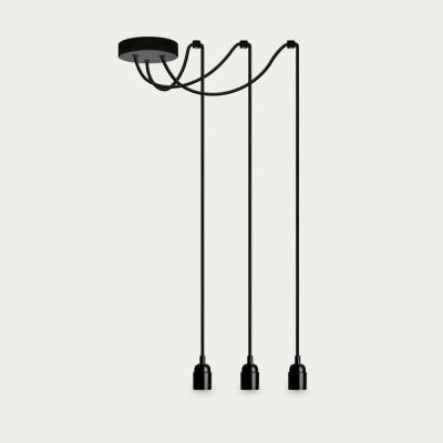 Bombinate.com Black Tayo 3-Pendant Light