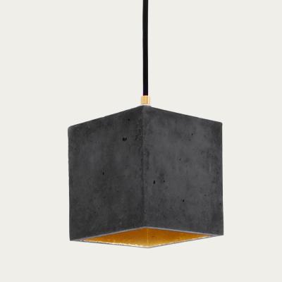 Bombinate.com Dark Grey Pendant Light Cubic