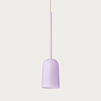 Bombinate.com Lilac Figura Arc Lamp