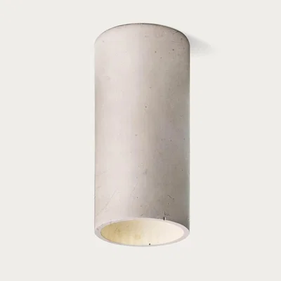 Bombinate.com Dove Grey Cromia Concrete Ceiling Lamp