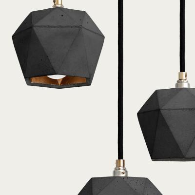 Bombinate.com Dark Grey Bundle Pendant Light Triangle