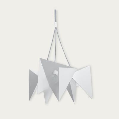 Bombinate.com White Steel Pendant Lamp Hana LGH0761