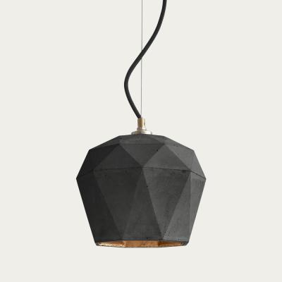 Bombinate.com Dark Grey Large Pendant Light Triangle