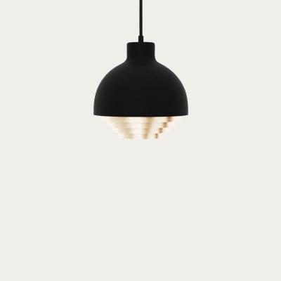 Bombinate.com Black & Brass Strata Pendant Light