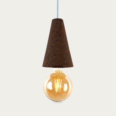 Bombinate.com Expanded Cork and Blue Cable Sino #1 Pendant Lamp