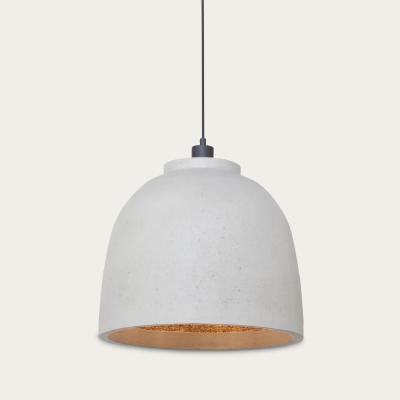 Bombinate.com Borobudur Paperpulp/Woodchips Hanging Lamp