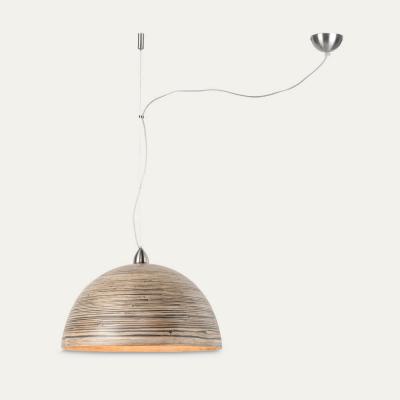 Bombinate.com Dark Natural Halong Bamboo Hanging Lamp