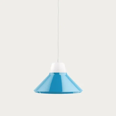 Bombinate.com Blue Icon Pendant Light
