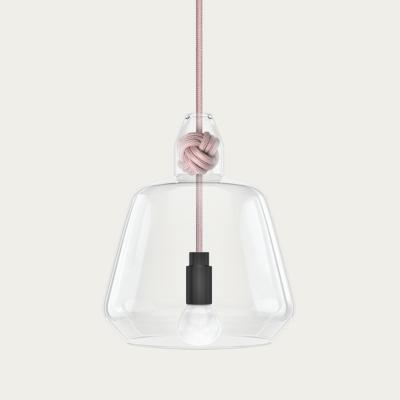 Bombinate.com Dusty Pink Large Knot Lamp
