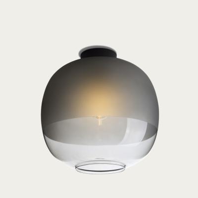 Bombinate.com Smoked Glass Bale Ceiling Lamp