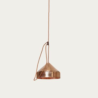 Bombinate.com Polished Lloop Copper Lamp