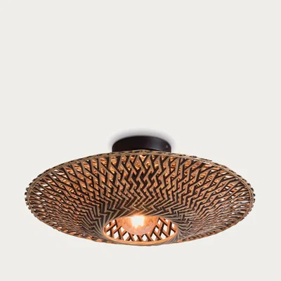 Bombinate.com Black/Natural Bali Ceiling Lamp S