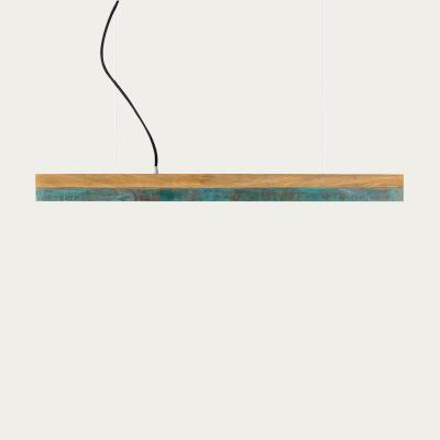 Bombinate.com Oak Wood & Oxid Pendant Light