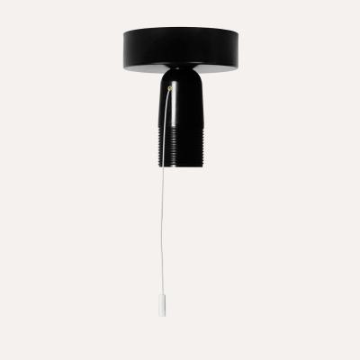 Bombinate.com Black Taro Ceiling Light with Pull-Rope Switch
