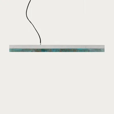 Bombinate.com Graphite Grey Concrete & Oxid Pendant Light