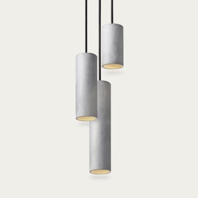 Bombinate.com All Grey Cromia Trio Concrete Pendant Lamp