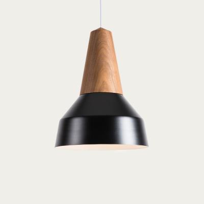 Bombinate.com Black Eikon Basic Walnut Lamp