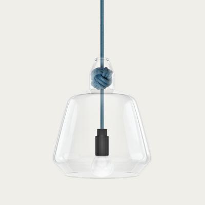 Bombinate.com Mid Blue Large Knot Lamp