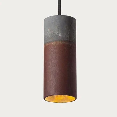 Bombinate.com Rust/Zinc 15V Pendant Lamp
