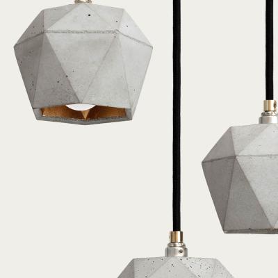 Bombinate.com Graphite Grey Bundle Pendant Light Triangle