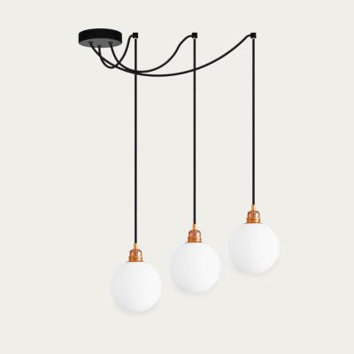 Bombinate.com Copper Kira 3-Pendant Light