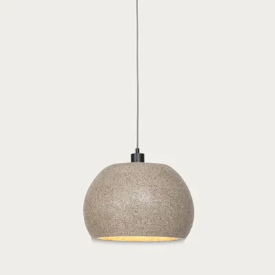 Bombinate.com Sand Bohol Woodchips Hanging Lamp