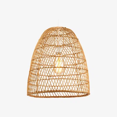 BHS.com Rattan Tall Dome Easyfit Shade, Natural