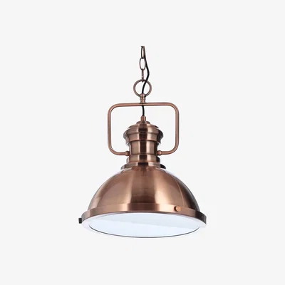 BHS.com Harlow Pendant Ceiling Light, Copper