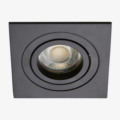 BHS.com Faina Adjustable Square Recessed Downlight, Matte Black
