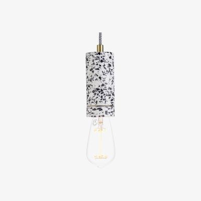 BHS.com Razzo Terrazzo Drop Cap Pendant, Black and White