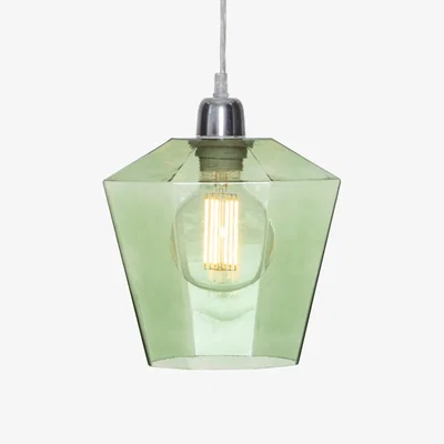 BHS.com Rose Glass Easyfit Shade, Green