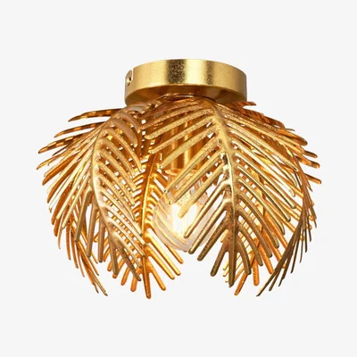 BHS.com Brookby Flush Ceiling Light, Satin Brass