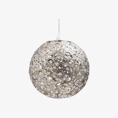 BHS.com Ornate Ball Easyfit Light, Champagne