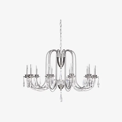 BHS.com Lola Chandelier, Chrome