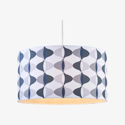 BHS.com 40cm Wave Easyfit Shade, Grey
