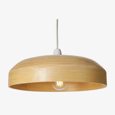 BHS.com Alvin Spun Bamboo Easyfit Shade, Natural