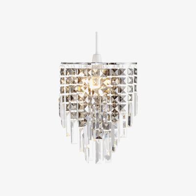 BHS.com Esme Easyfit Shade, Chrome