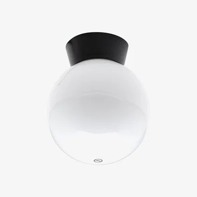 BHS.com Westray Outdoor Globe Ceiling Light, Black