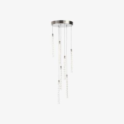 BHS.com Shae Cluster Pendant, Brushed Chrome