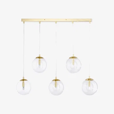 BHS.com Milton 5 Light Pendant Bar, Gold