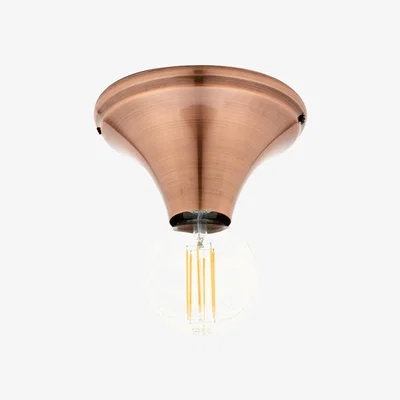 BHS.com Carrie Ceiling Rose for E27 Lamps, Antique Copper