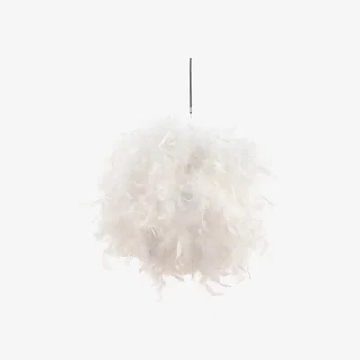 BHS.com Plume Feather Ball 40cm Ceiling Pendant, Brass