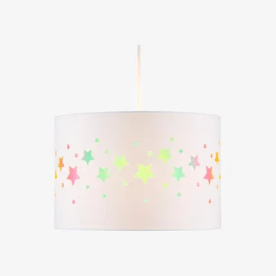BHS.com Glow Stars Iridescent Easy Fit Shade, White