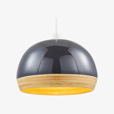 BHS.com Bamboo Dome Easyfit Shade, Grey