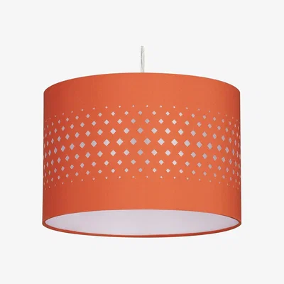 BHS.com 30cm Laser Cut Easyfit Shade, Burnt Orange
