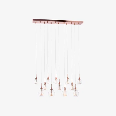 BHS.com Carmella Diner Ceiling Pendant Bar, Copper