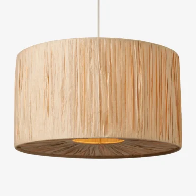 BHS.com Quinn Paper Raffia Easy Fit Shade, Natural