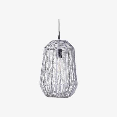 BHS.com Lix Rattan Pendant Light, Black