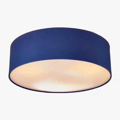 BHS.com Glow Flush Ceiling Light, Navy