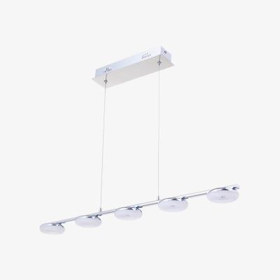 BHS.com Cyan 5 Light LED Diner Pendant Bar, Chrome